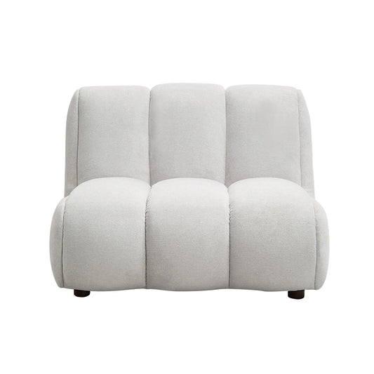 Manilla - Linen Chair - Ivory White Acme