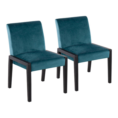 Carmen - Contemporary Elegant Design Chair (Set of 2) Lumi Source