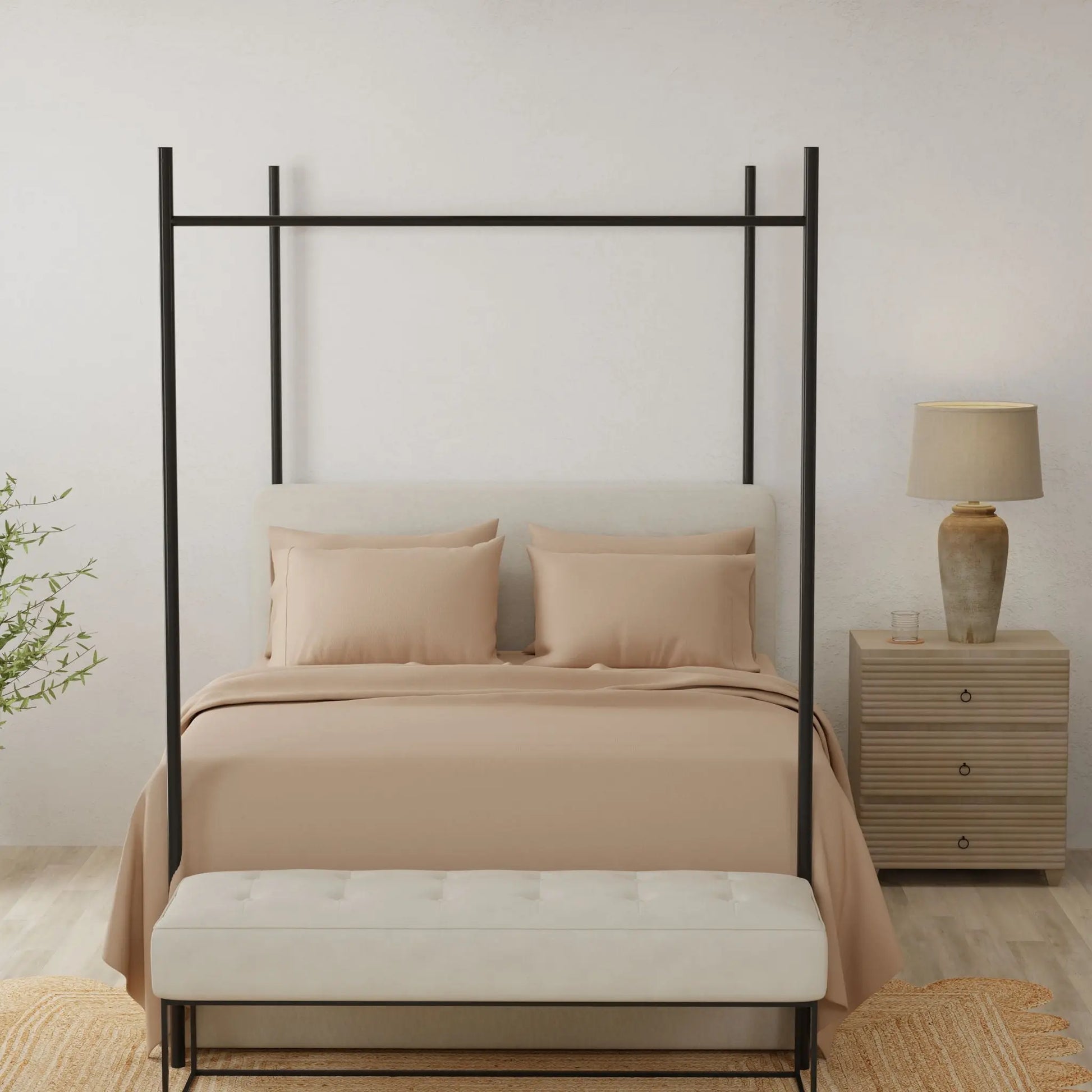 Brushed Microfiber Hypoallergenic Sheet Set Omne Sleep