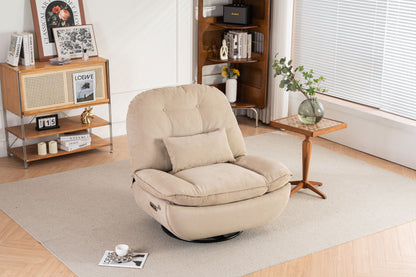 Power Recliner Swivel Glider USB Charger With Bluetooth Music Player, Sleep, Working, Game And Leisure Home Essentials