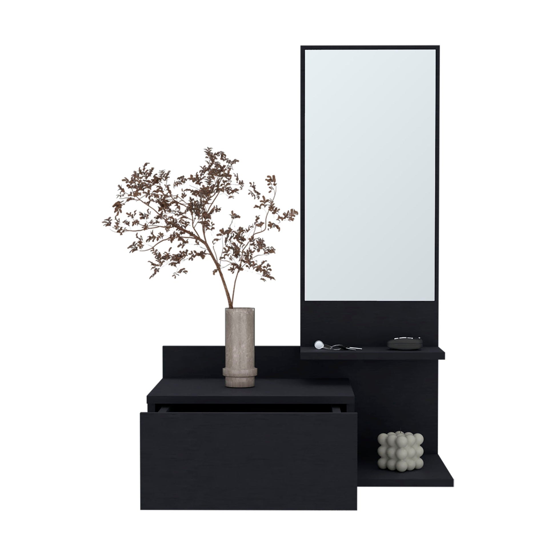 Lowell - Floating Hallway Cabinet Home Essentials