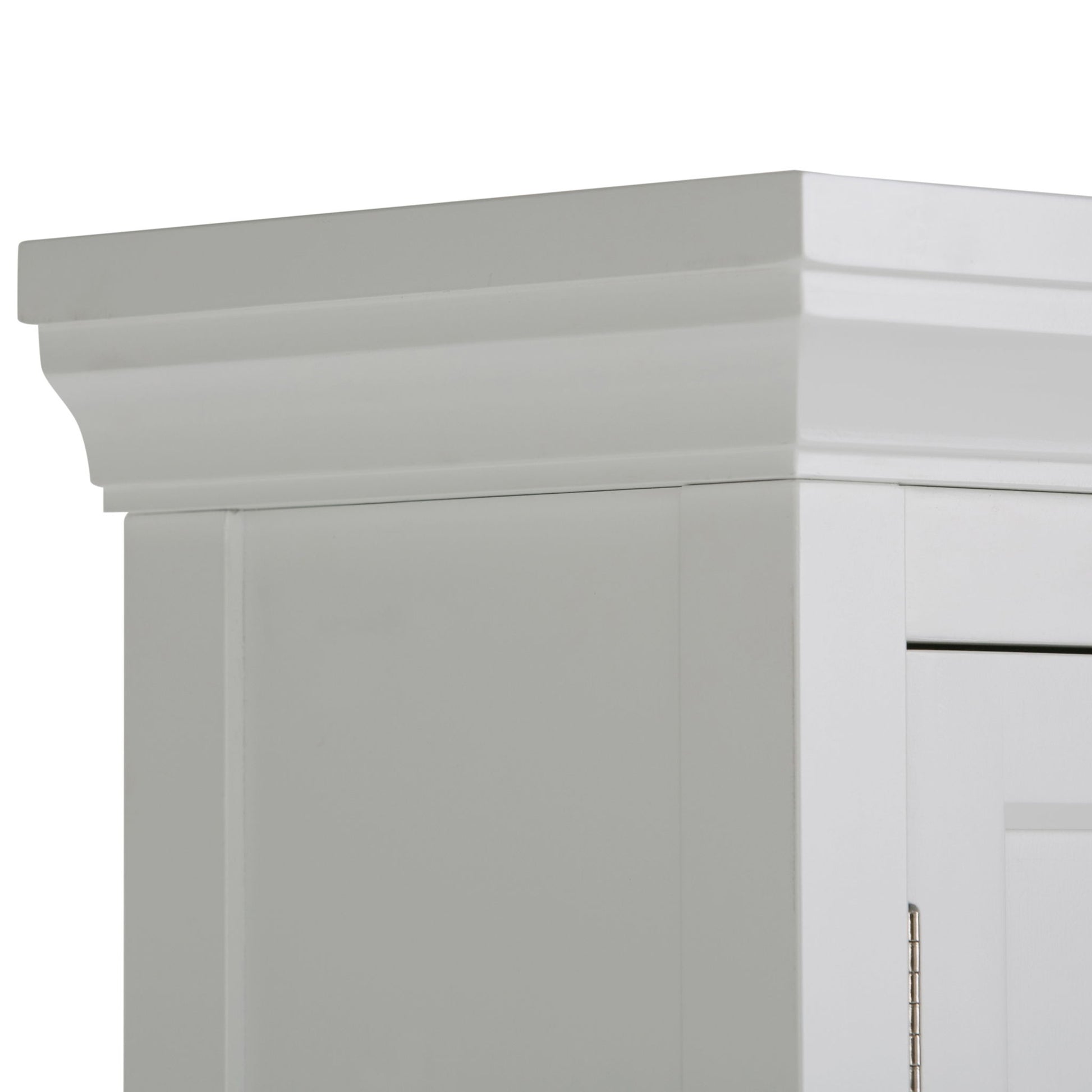 Avington - Space Saver Cabinet - Pure White Simpli-Home