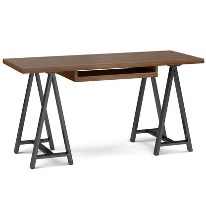 Sawhorse - Handcrafted Solid Desk Simpli-Home