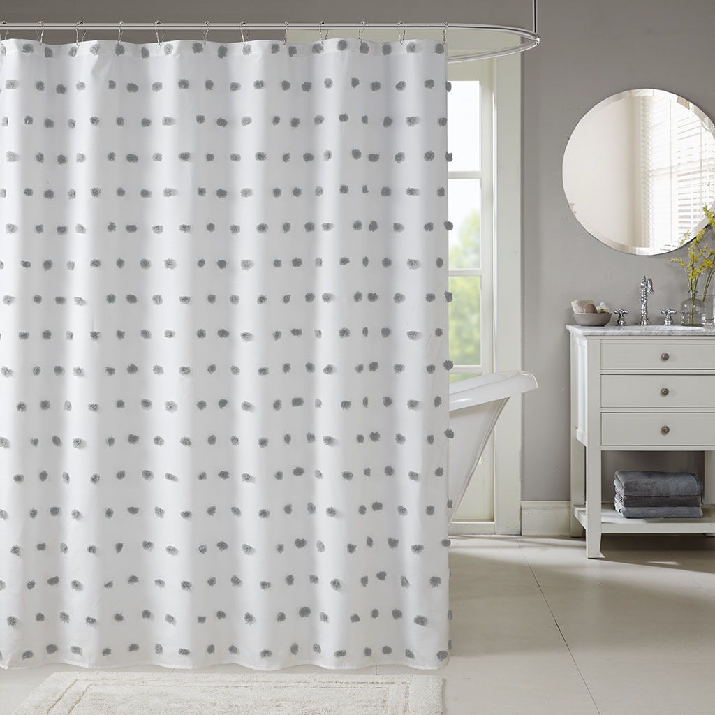 Sophie - Shower Curtain - Gray