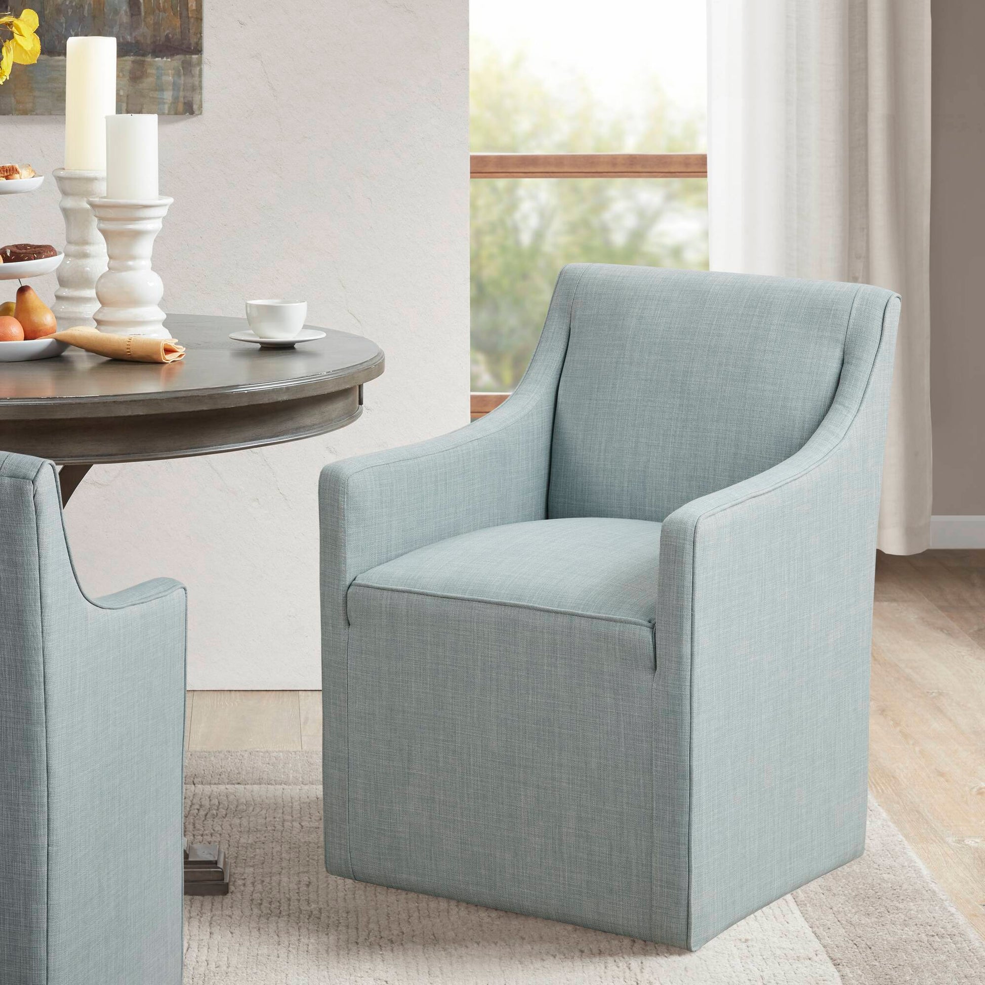 Traditional Skirted Dining Arm Chair JLA