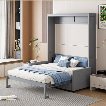 Murphy Wall Bed With Cushion DreamHaus