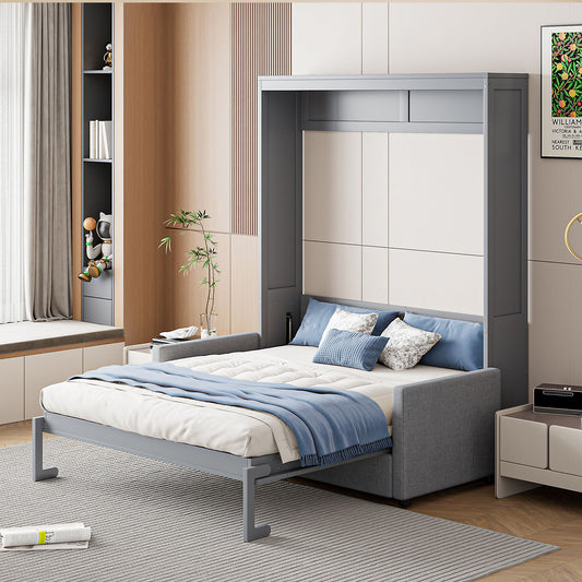 Murphy Wall Bed With Cushion DreamHaus