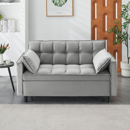 Sofa Bed With Pockets, 3 In 1 Convertible For Living Room Home Essentials
