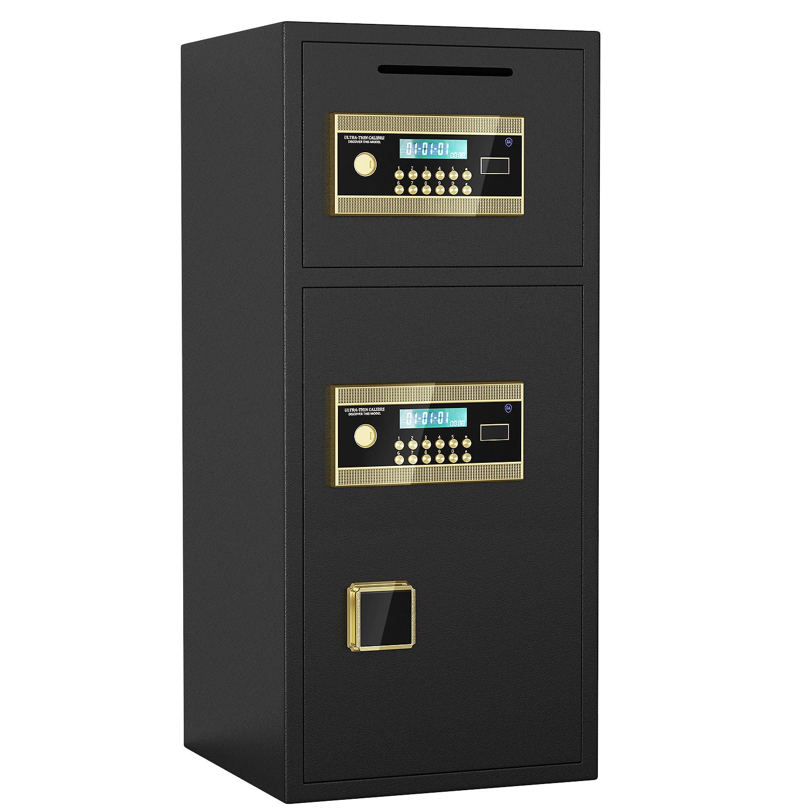 Large Double Door Coin Operated Safe, Digital Security Safe With Fireproof And Waterproof Bag Daily Nest