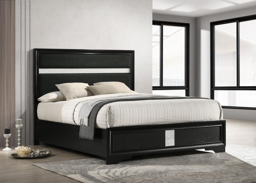 Miranda - Upholstered Panel Bed Coaster Fine Furniture