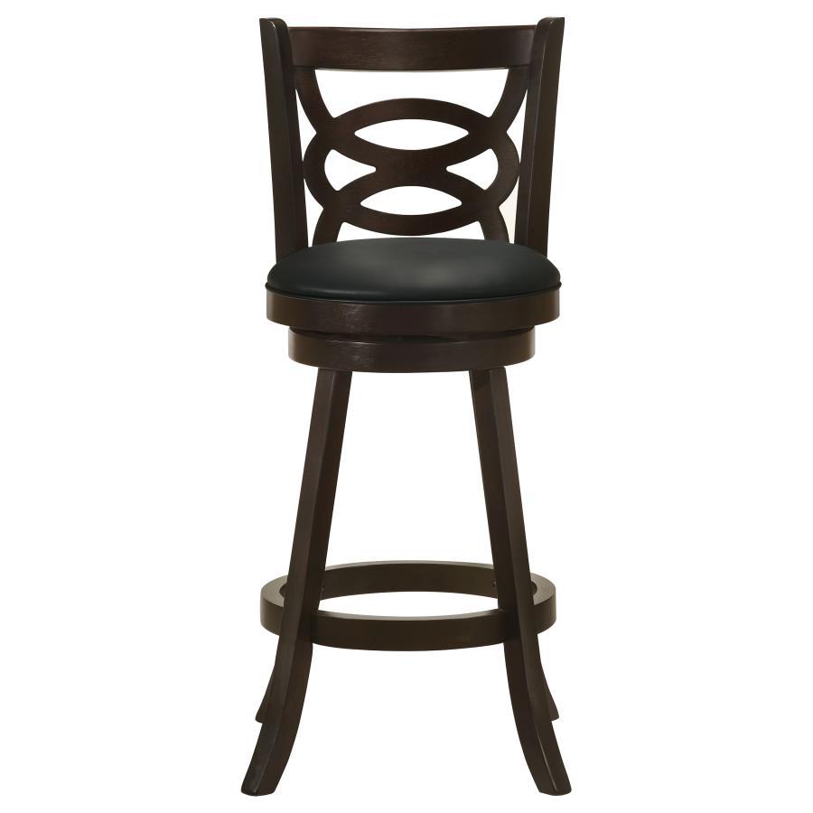 Calecita - Wood Swivel Counter Stool (Set of 2) CoasterEssence
