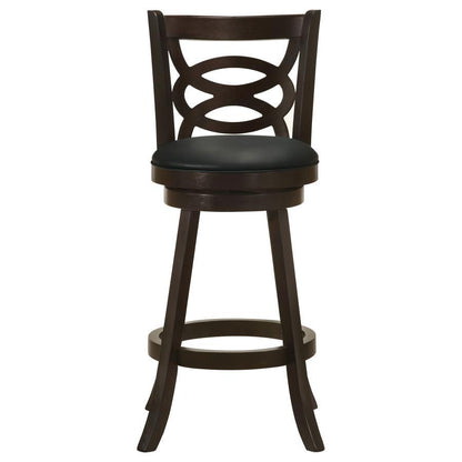 Calecita - Wood Swivel Counter Stool (Set of 2) CoasterEssence