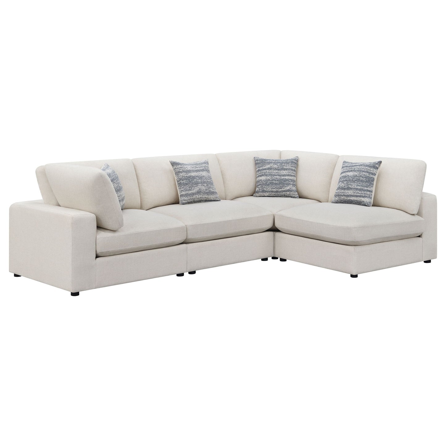 Rhette - Upholstered Sectional With Reversible Cushions Furniture Max