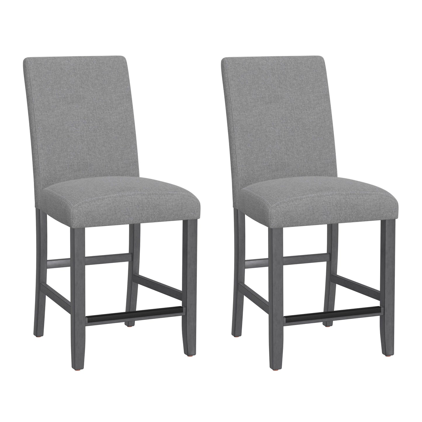 Zeph - Upholstered Barstools (Set of 2) Emerald Home