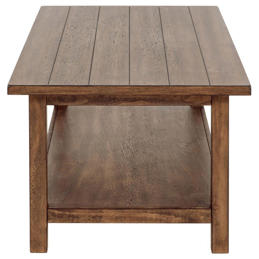 Payne - Wood Coffee Table with Shelf Coaster Fine Furniture