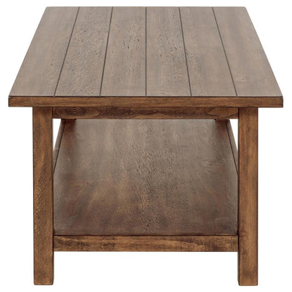 Payne - Wood Coffee Table with Shelf Coaster Fine Furniture