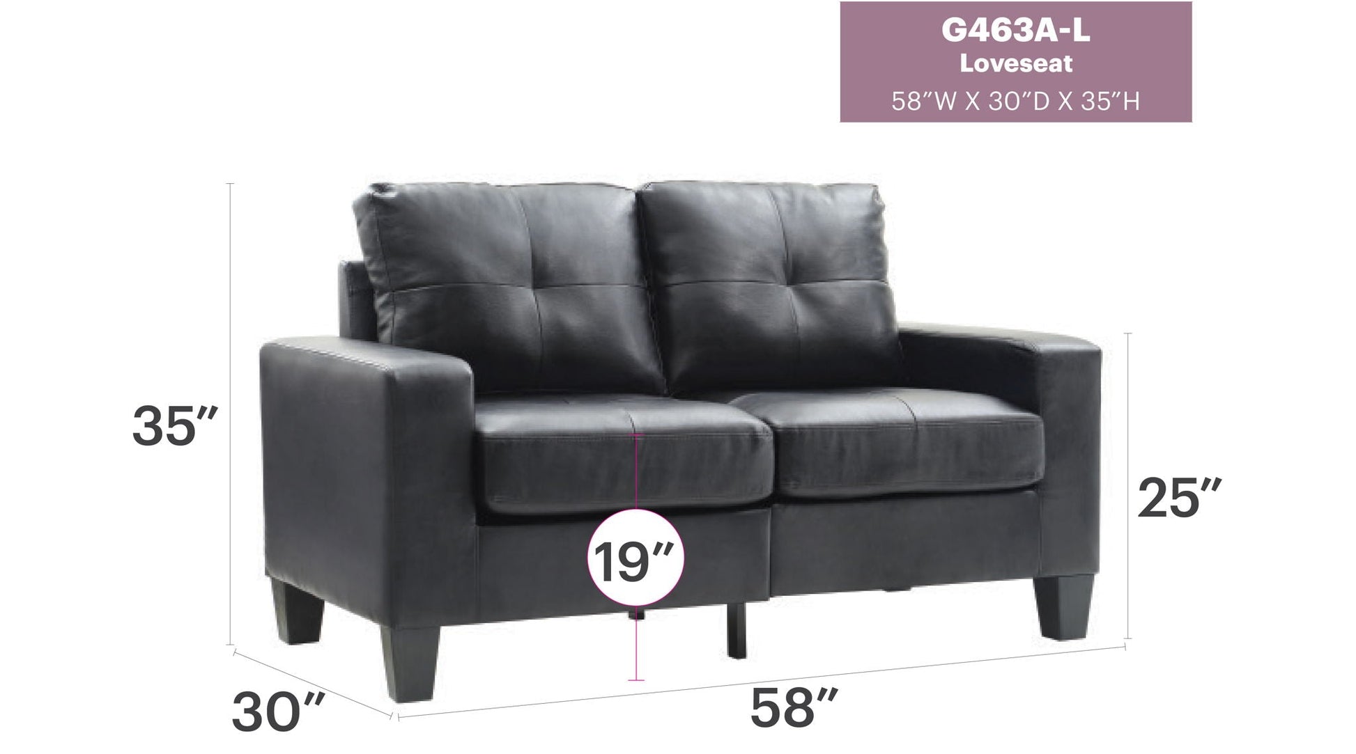 Track Arm Loveseat For Cozy Spaces Glory Furniture