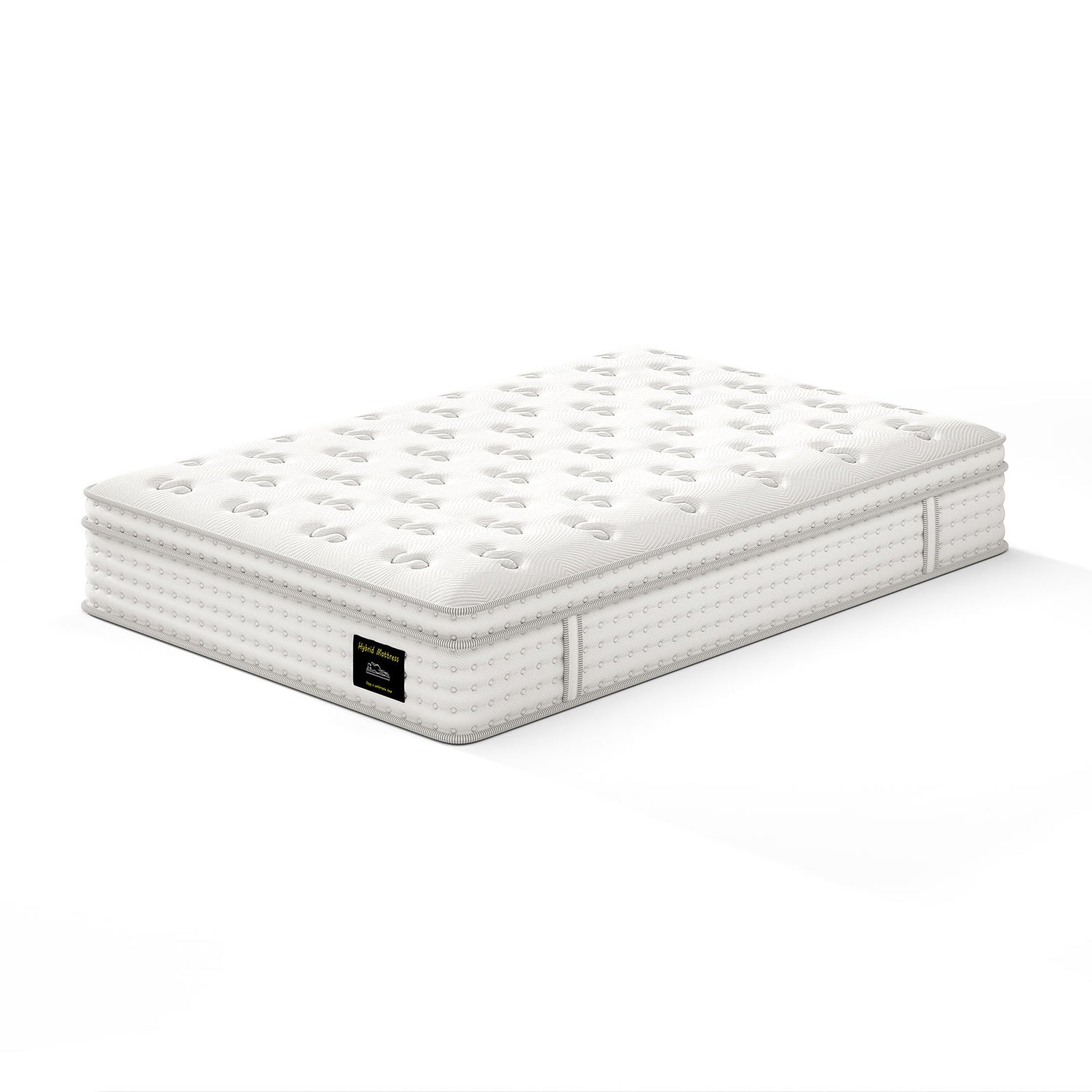 12'' Hybrid Mattress, Memory Foam & Pocket Springs For Pressure Relief Somnus Mattress USA
