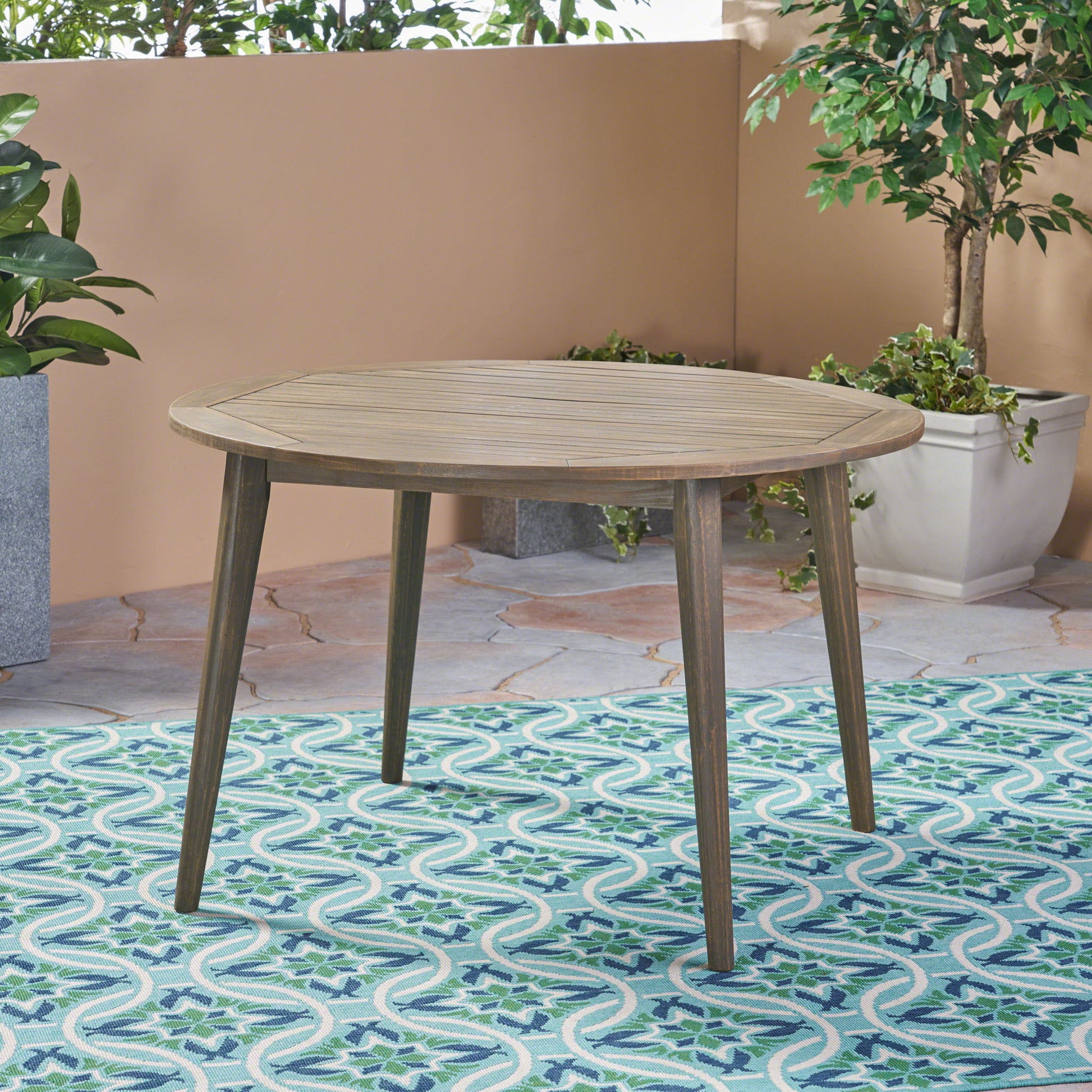 Stamford - Outdoor Dining Table Modern Design Noble House