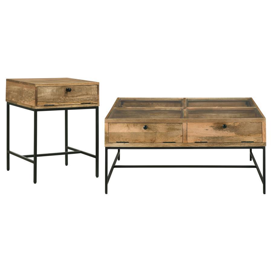 Stephie - Square Coffee And End Table Set Coaster Fine Furniture