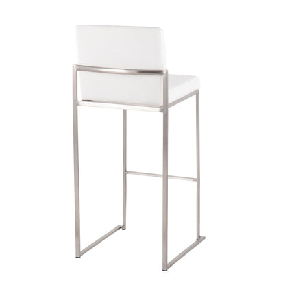 Fuji - Contemporary And Modern Elegance High Back Barstool Lumi Source