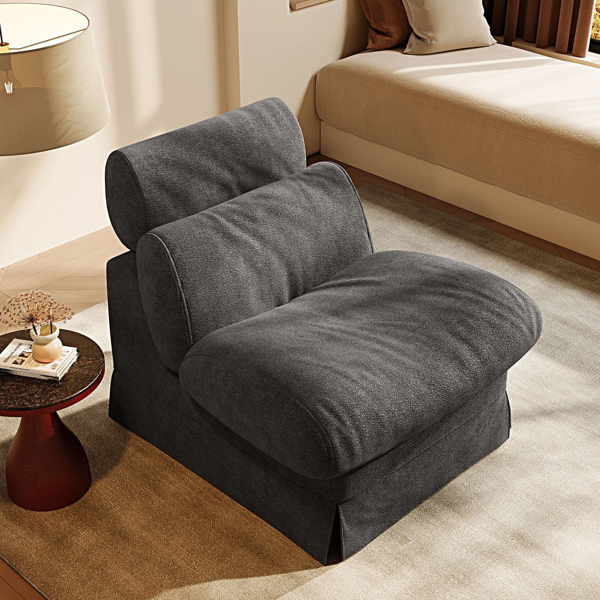 Accent Chair, Soft Medium Firm Upholstery For Living Room Home Essentials