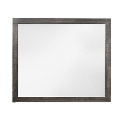 Monica - Mirror With Clean Lines - Dark Oak Global Furniture USA