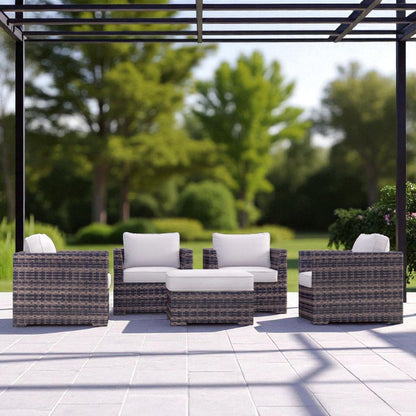 Outdoor Patio Chair Set For Patio With Foam Cushions LSI Patio Furniture