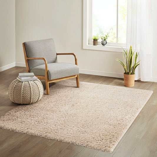 Camdyn - 4' X 6' Shag Area Rug - Cream