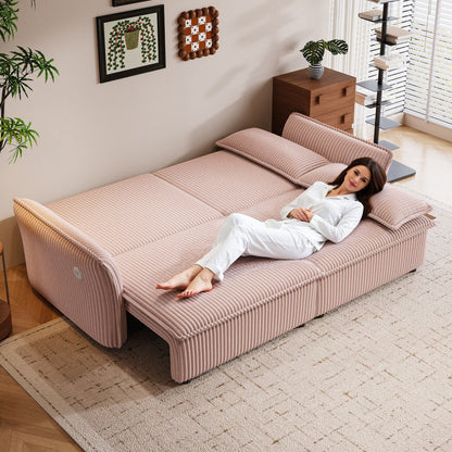 2 In 1 Convertible Sofa Bed, Multi Functional Living Room Furniture Home Essentials