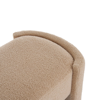 Simple Long Ottoman Bench - Light Camel Noble House