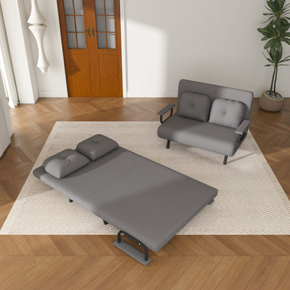 5 In 1 Convertible Sofa Bed For 2 With Adjustable Backrest Home Essentials