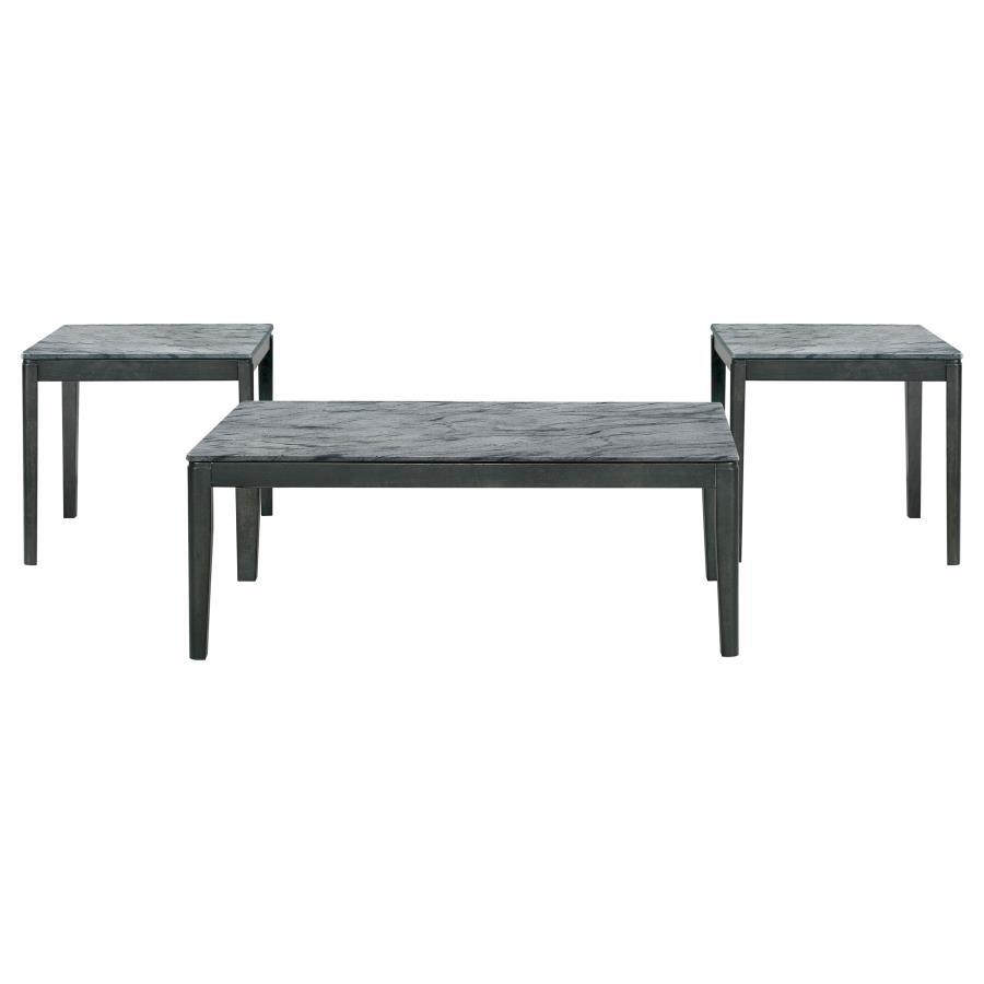 Mozzi - Faux Marble Coffee Table Set Coaster Fine Furniture