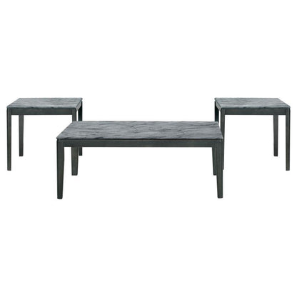 Mozzi - Faux Marble Coffee Table Set Coaster Fine Furniture