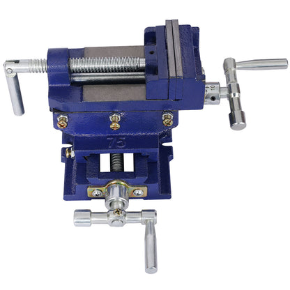 Industrial Quality Cross Slide Vise, Drill Press Metal Milling 2 Way X - Y Daily Nest
