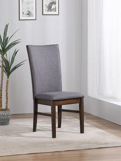Sherwood - Upholstered Dining Side Chair (Set of 2) - Gray Coaster Fine Furniture
