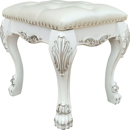 Dresden II - Vanity Stool - Bone White Acme