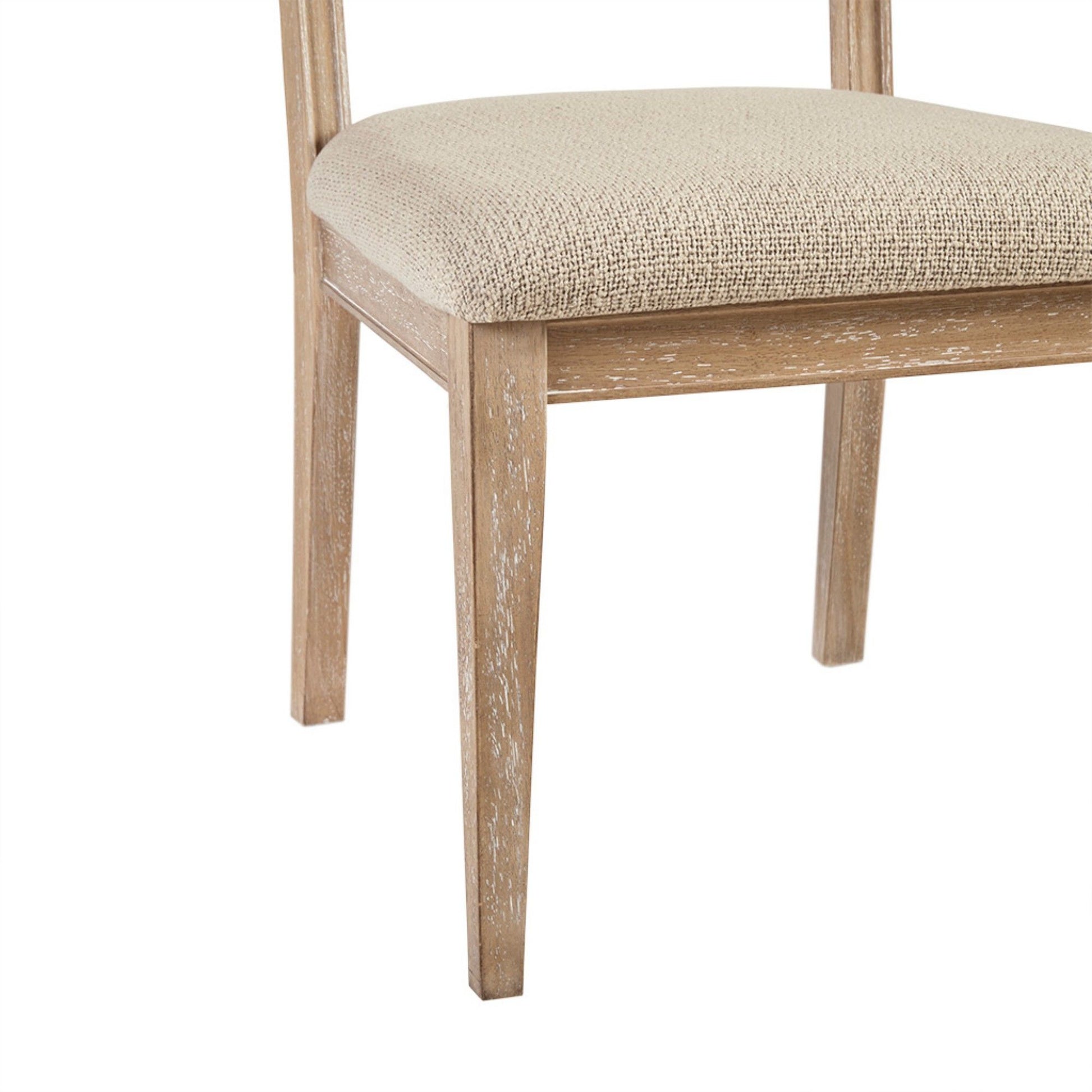 Modern Armless Dining Chair With Cane Back (Set of 2) JLA