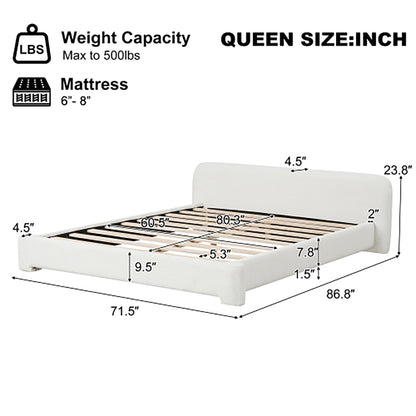 Cozy Bouce Upholstered Bed