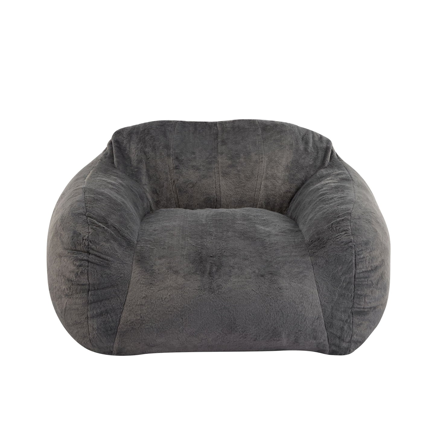 Sezze - Indoor Bean Bag Chair - Gray Noble House