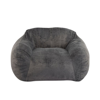 Sezze - Indoor Bean Bag Chair - Gray Noble House