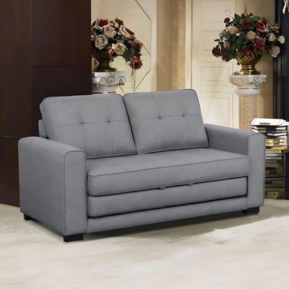 Upholstered Pull Out Sleeper Loveseat US Pride