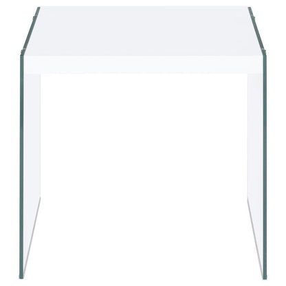 Opal - Rectangular Glass Frame Table Coaster Fine Furniture