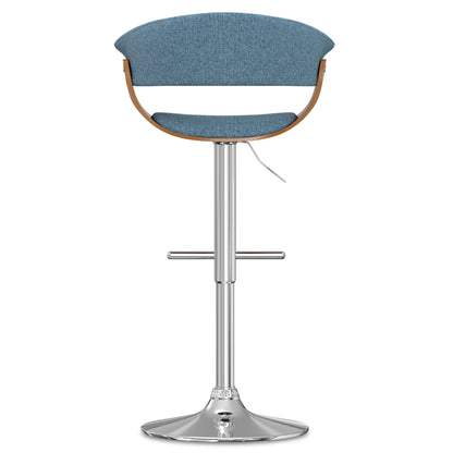 Sheldon - Upholstered Adjustable Swivel Bar Stool Simpli-Home