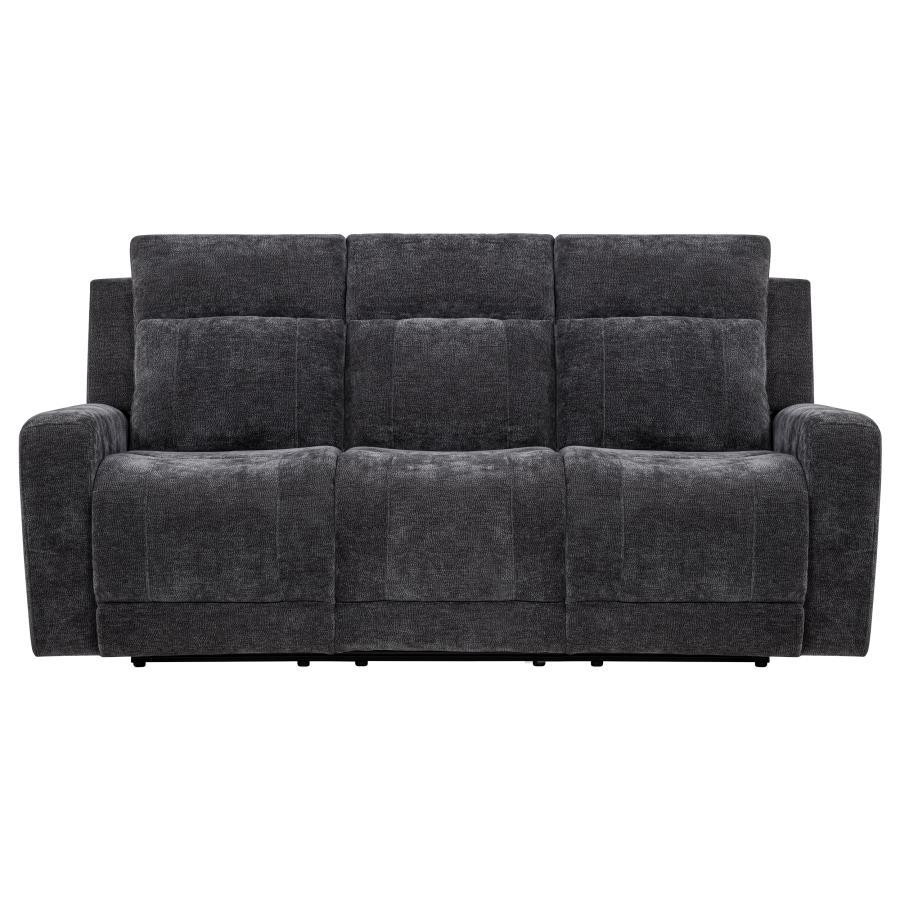 Kennett - Chenille Upholstered Power Reclining Sofa Coaster Fine Furniture