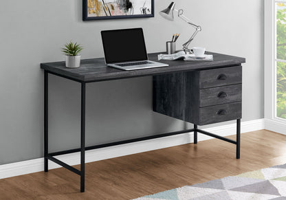 Computer Desk For Home Office, Laptop, 3 Storage Drawers, Contemporary & Moder 8th Street