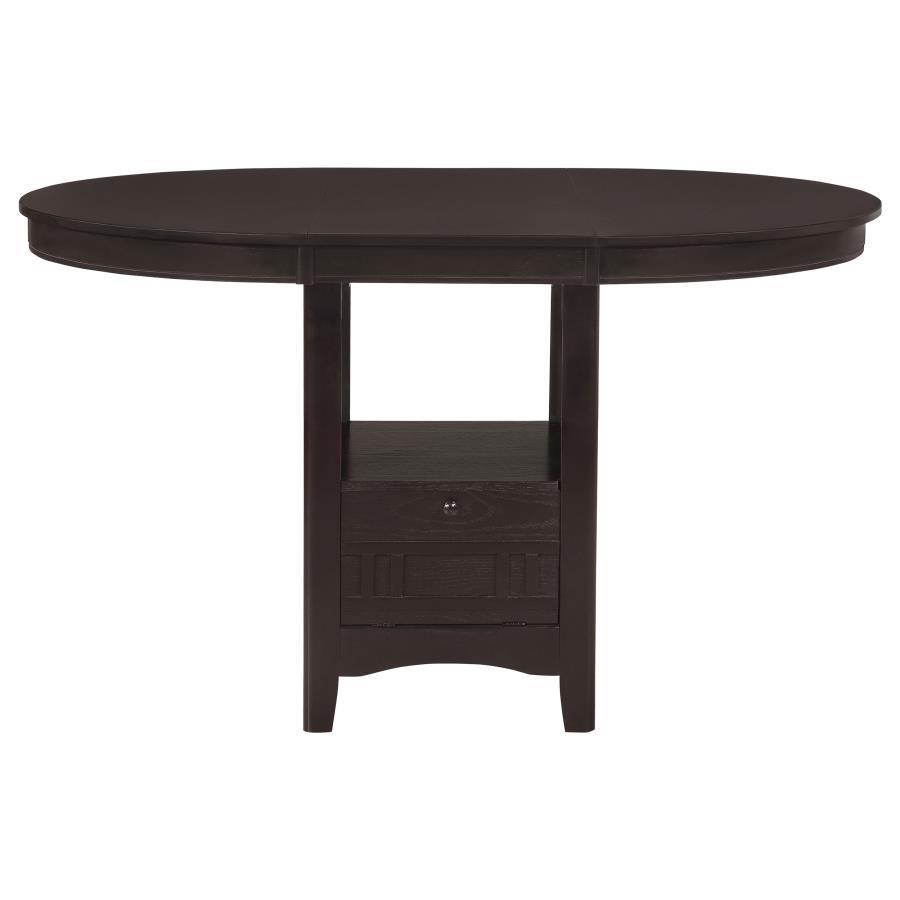 Lavon - Oval Extension Counter Dining Table - Espresso CoasterEveryday
