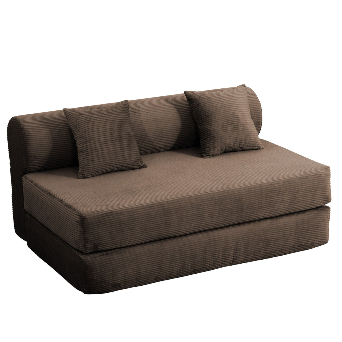 Convertible Sofa Bed, 2 Seater Fold Out Floor Couch Home Essentials