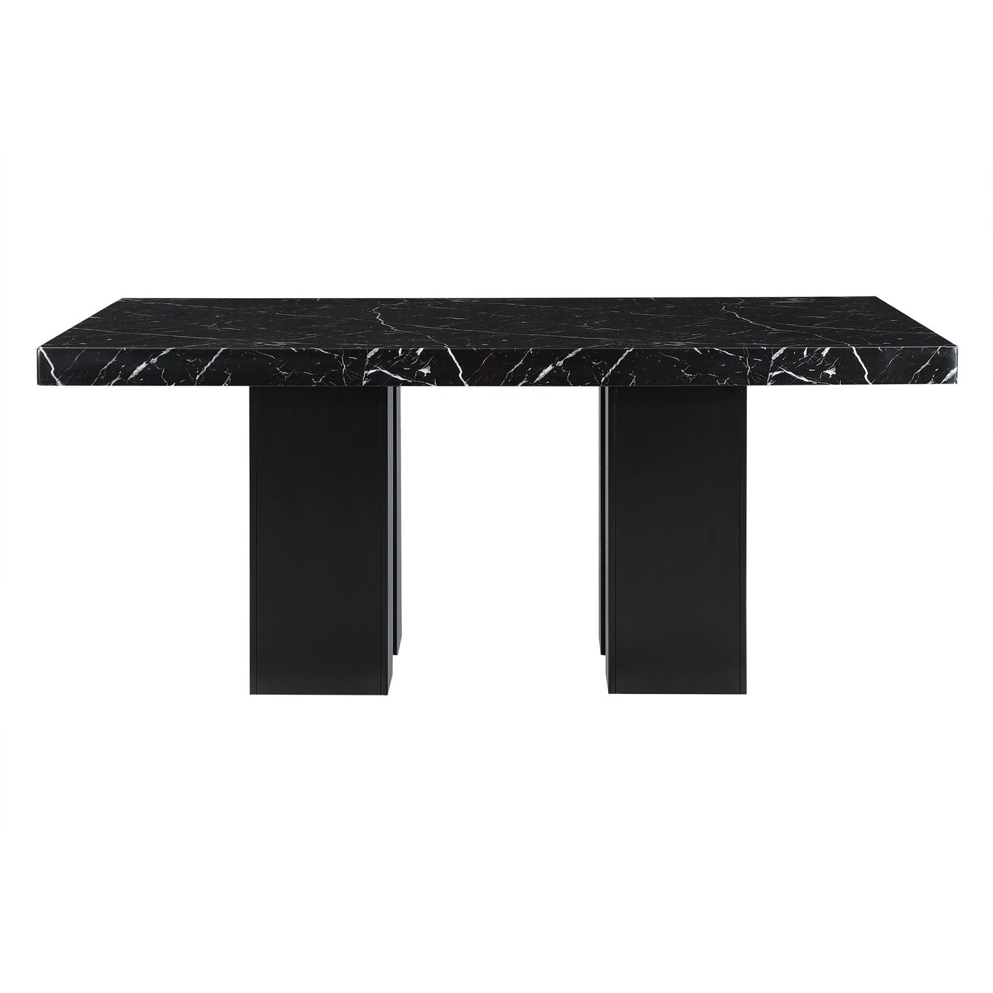 Jhoanna - 5 Pieces Dining Table Set - Black Global Furniture USA