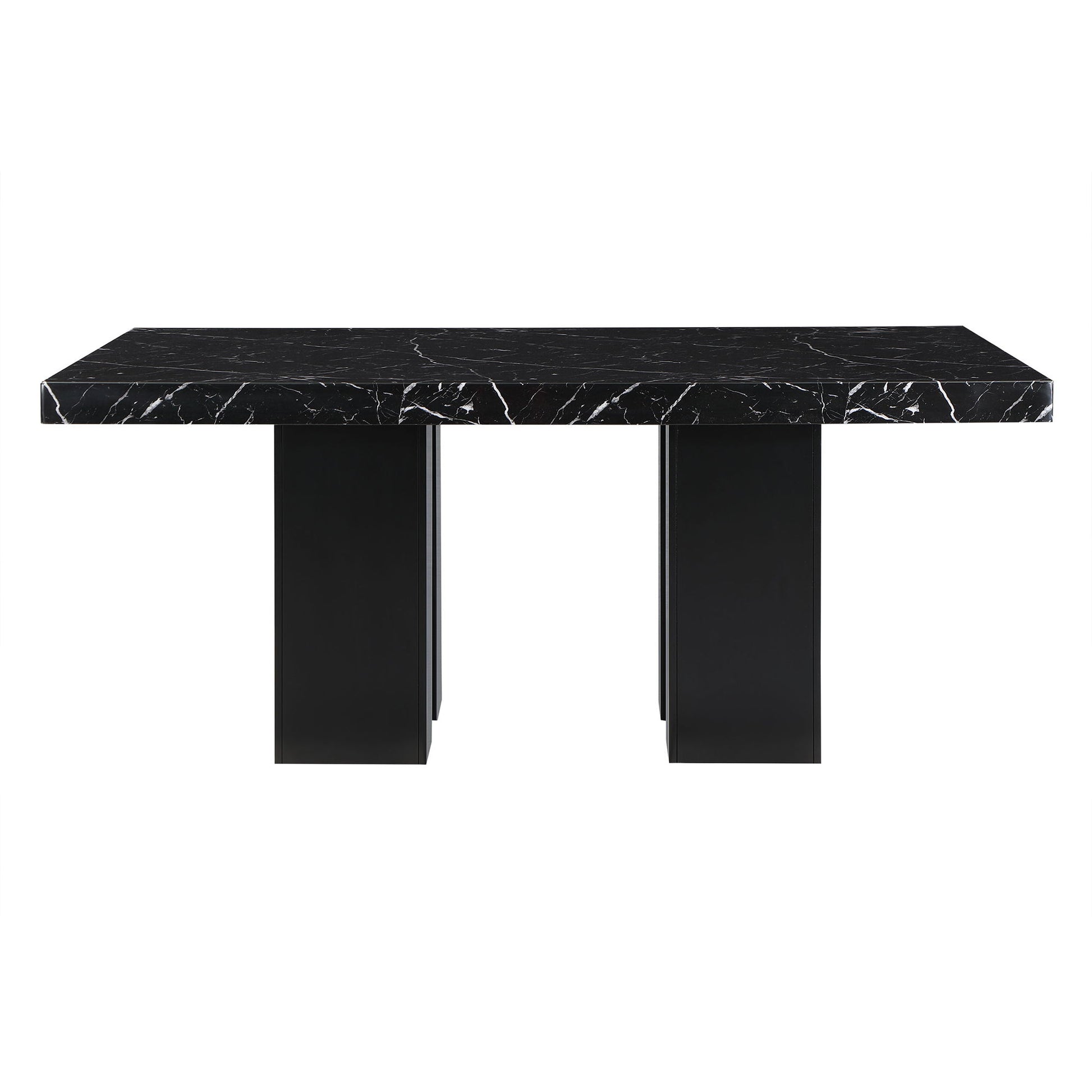 Jhoanna - 5 Pieces Dining Table Set - Black Global Furniture USA